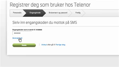 telenor mine sider logg inn.